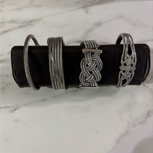 Elegant Silver-tone Women's Bracelet lot